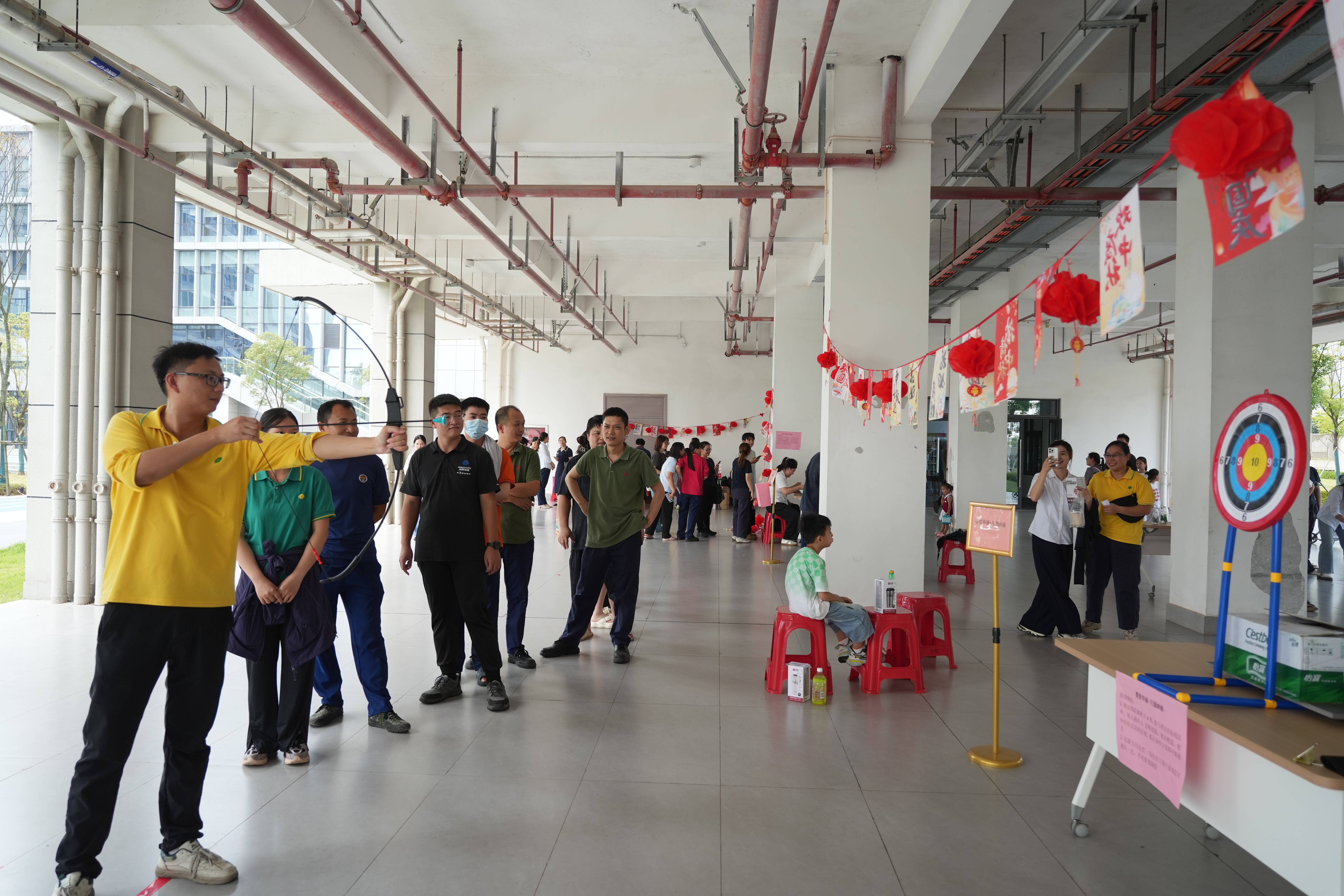 月满华诞・情暖建晖｜广西建晖纸业双节游园会，欢乐满厂区